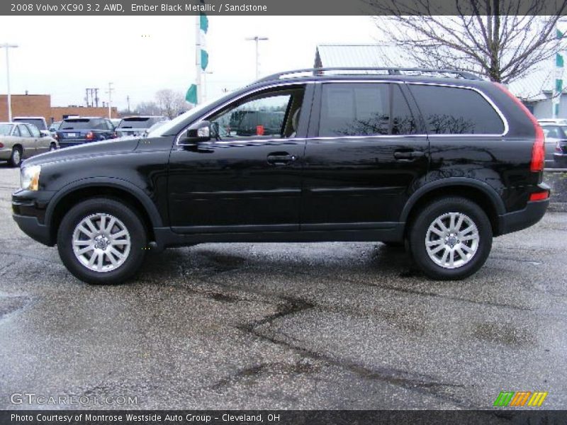 Ember Black Metallic / Sandstone 2008 Volvo XC90 3.2 AWD