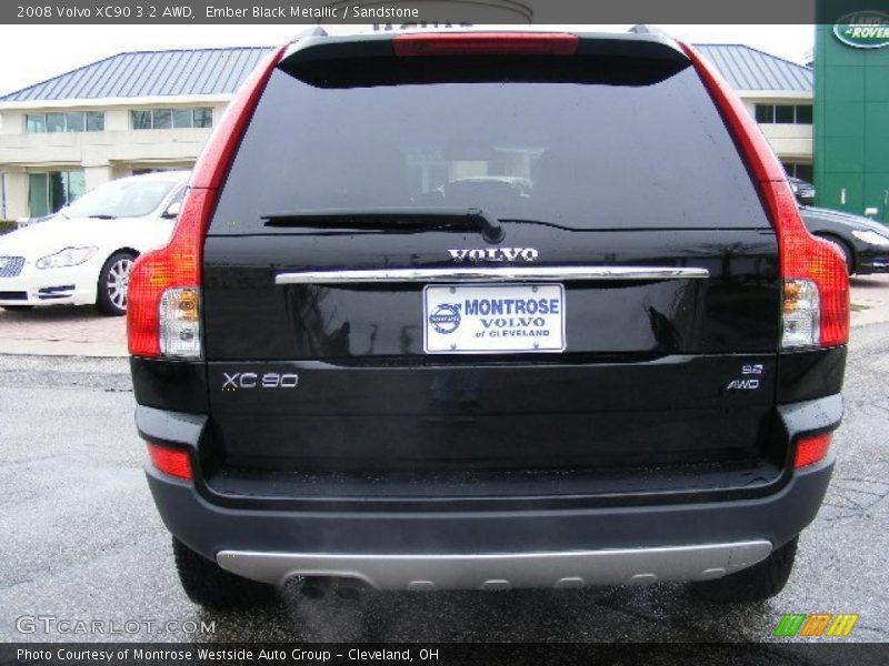 Ember Black Metallic / Sandstone 2008 Volvo XC90 3.2 AWD