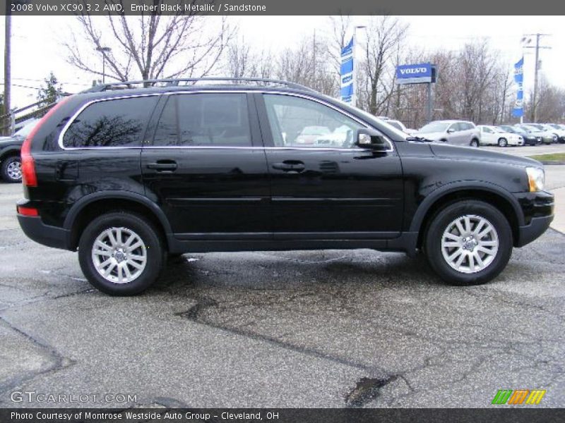 Ember Black Metallic / Sandstone 2008 Volvo XC90 3.2 AWD