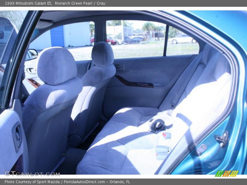 Monarch Green Pearl / Gray 1999 Mitsubishi Galant ES