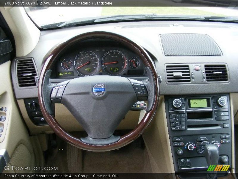 Ember Black Metallic / Sandstone 2008 Volvo XC90 3.2 AWD
