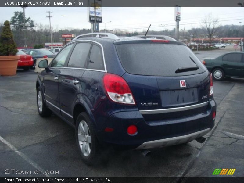 Deep Blue / Tan 2008 Saturn VUE XR AWD