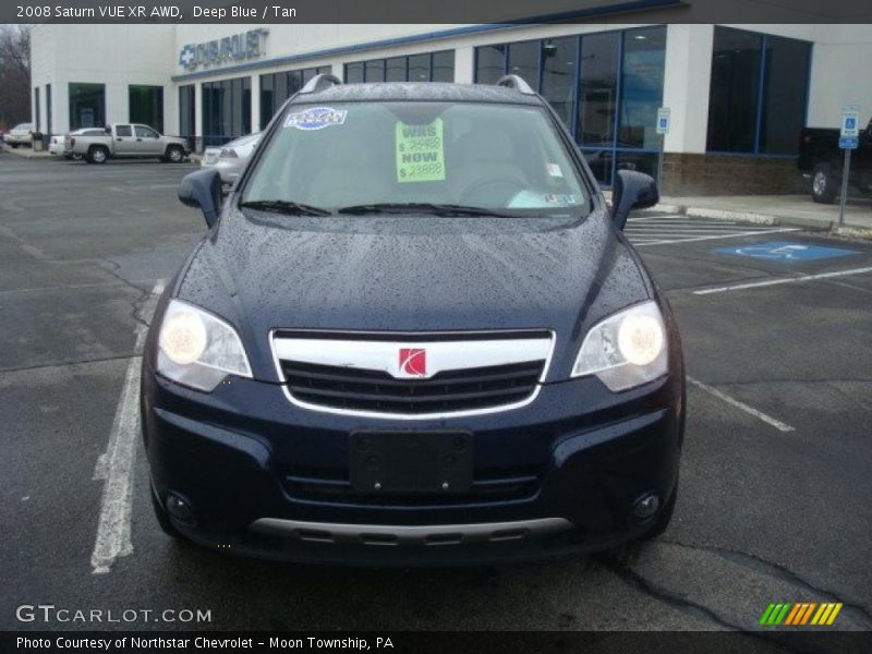 Deep Blue / Tan 2008 Saturn VUE XR AWD