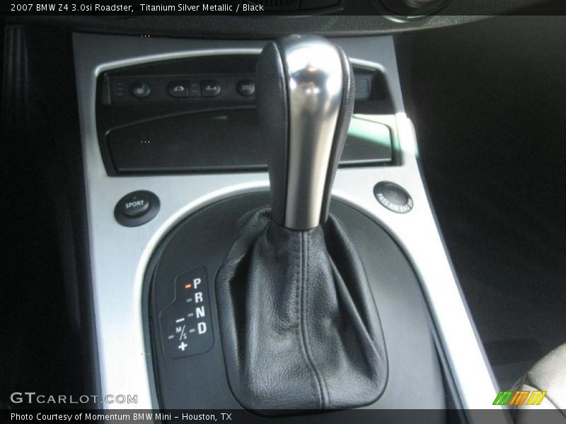 Titanium Silver Metallic / Black 2007 BMW Z4 3.0si Roadster