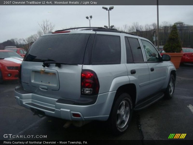 Moondust Metallic / Light Gray 2007 Chevrolet TrailBlazer LS 4x4