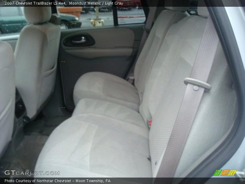 Moondust Metallic / Light Gray 2007 Chevrolet TrailBlazer LS 4x4