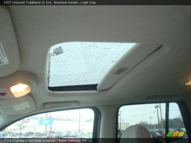 Moondust Metallic / Light Gray 2007 Chevrolet TrailBlazer LS 4x4