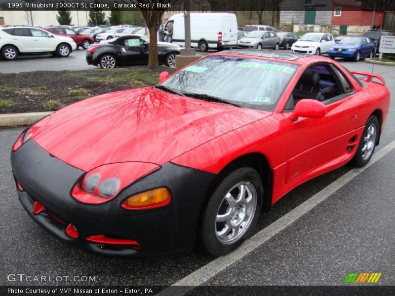 Caracas Red / Black 1995 Mitsubishi 3000GT SL Coupe