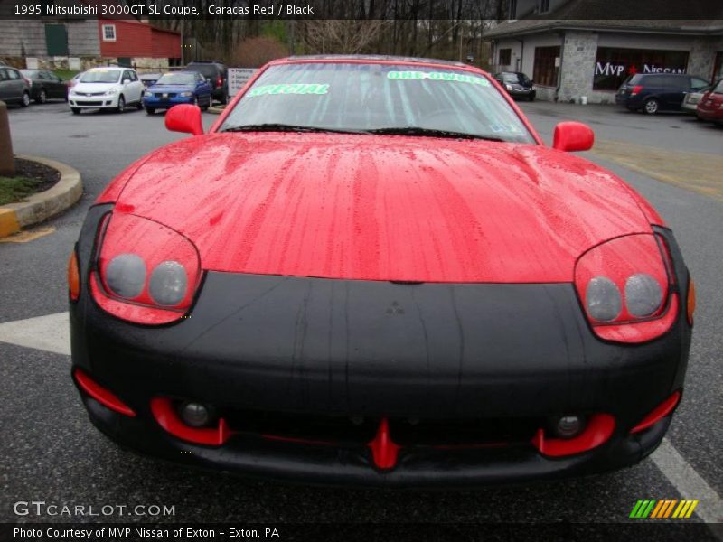 Caracas Red / Black 1995 Mitsubishi 3000GT SL Coupe