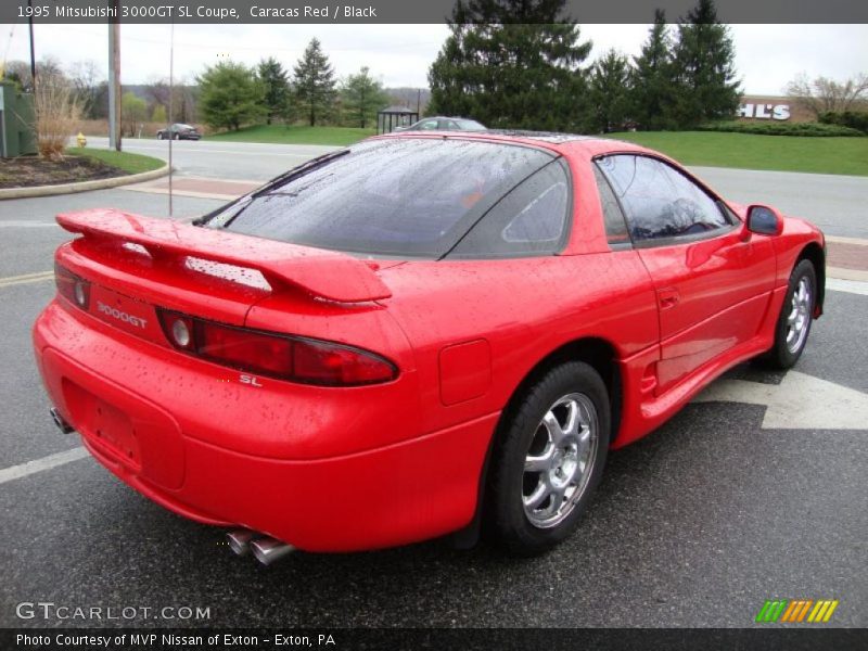 Caracas Red / Black 1995 Mitsubishi 3000GT SL Coupe