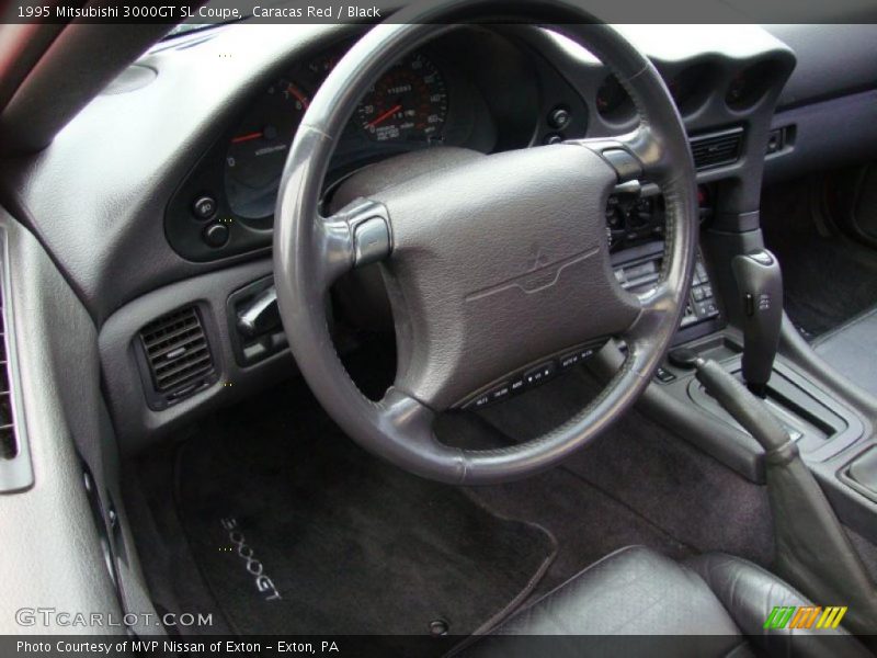 Caracas Red / Black 1995 Mitsubishi 3000GT SL Coupe