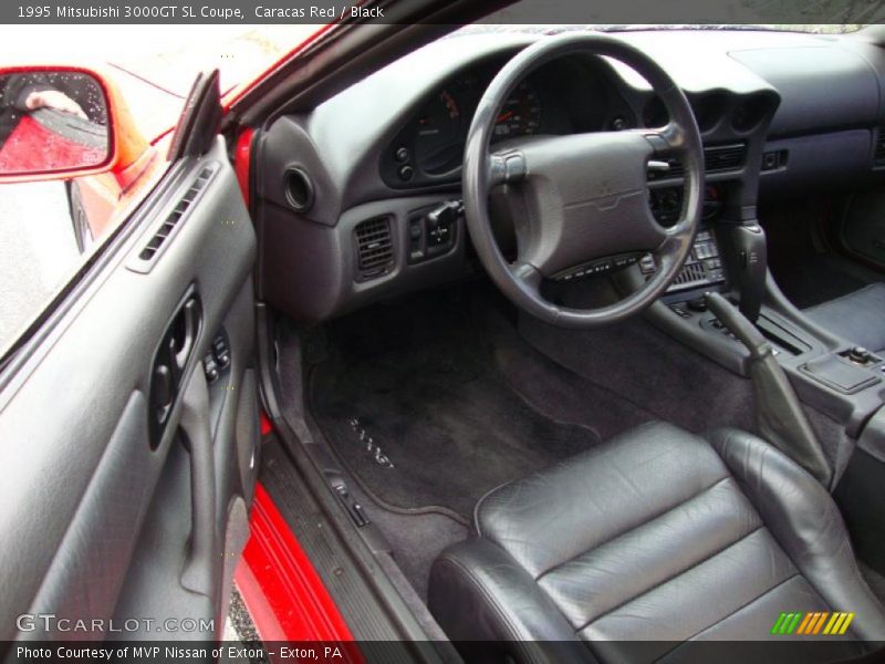 Caracas Red / Black 1995 Mitsubishi 3000GT SL Coupe