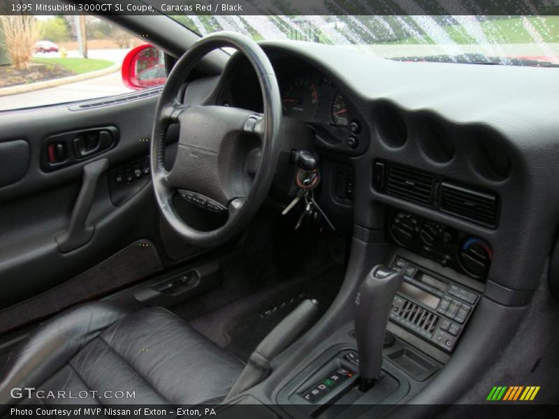 Caracas Red / Black 1995 Mitsubishi 3000GT SL Coupe