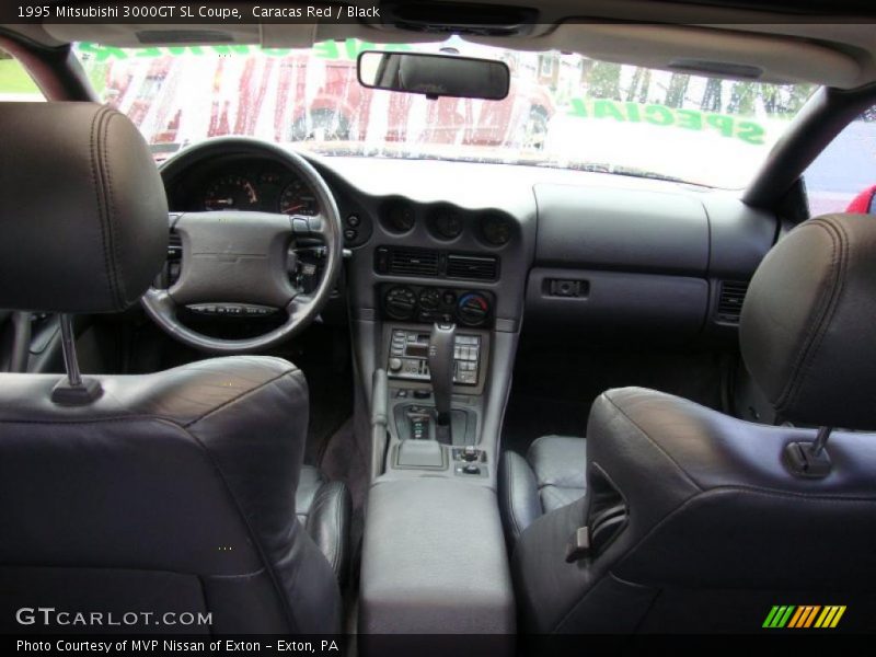 Caracas Red / Black 1995 Mitsubishi 3000GT SL Coupe