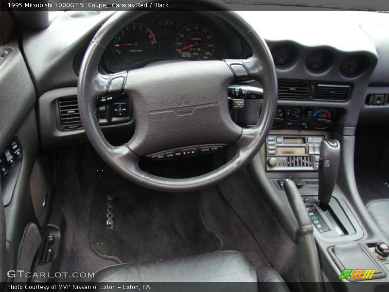 Caracas Red / Black 1995 Mitsubishi 3000GT SL Coupe
