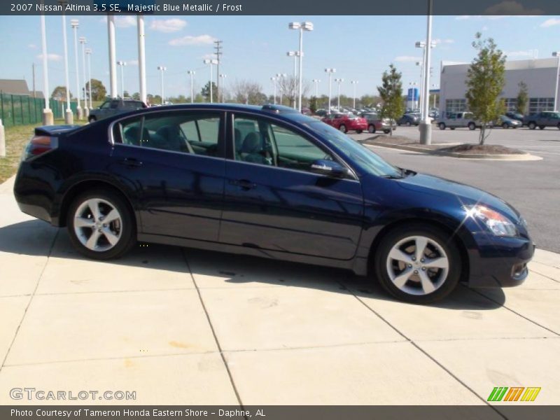 Majestic Blue Metallic / Frost 2007 Nissan Altima 3.5 SE