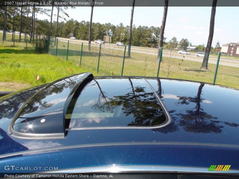 Majestic Blue Metallic / Frost 2007 Nissan Altima 3.5 SE