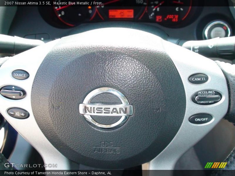 Majestic Blue Metallic / Frost 2007 Nissan Altima 3.5 SE