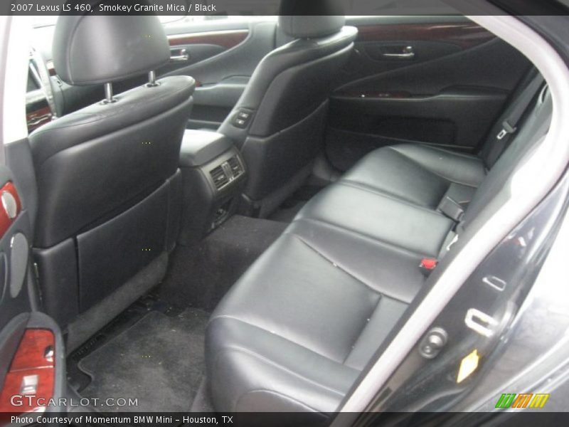 Smokey Granite Mica / Black 2007 Lexus LS 460