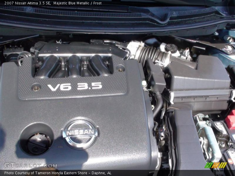 Majestic Blue Metallic / Frost 2007 Nissan Altima 3.5 SE