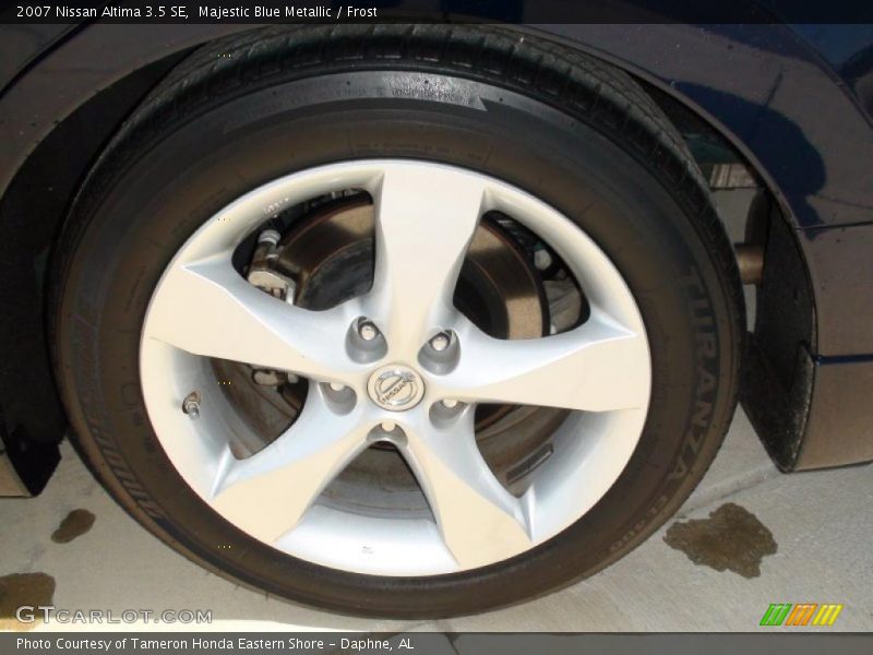 Majestic Blue Metallic / Frost 2007 Nissan Altima 3.5 SE