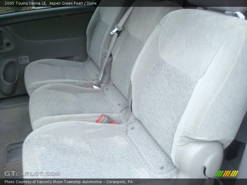 Aspen Green Pearl / Stone 2005 Toyota Sienna LE