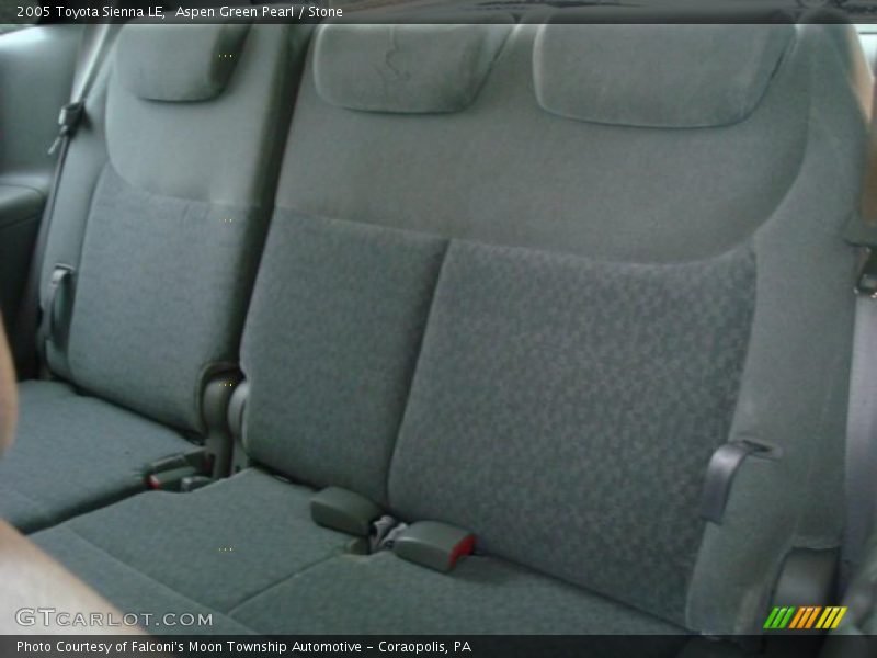 Aspen Green Pearl / Stone 2005 Toyota Sienna LE