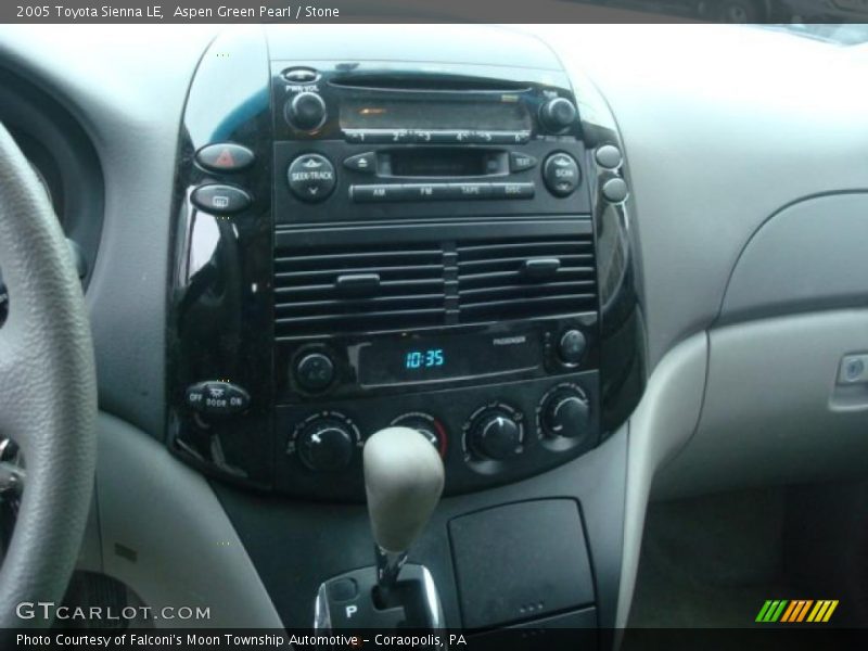 Aspen Green Pearl / Stone 2005 Toyota Sienna LE