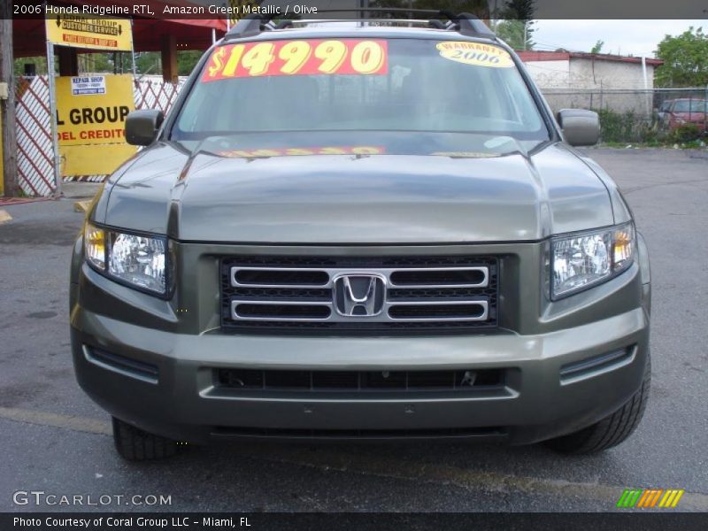 Amazon Green Metallic / Olive 2006 Honda Ridgeline RTL