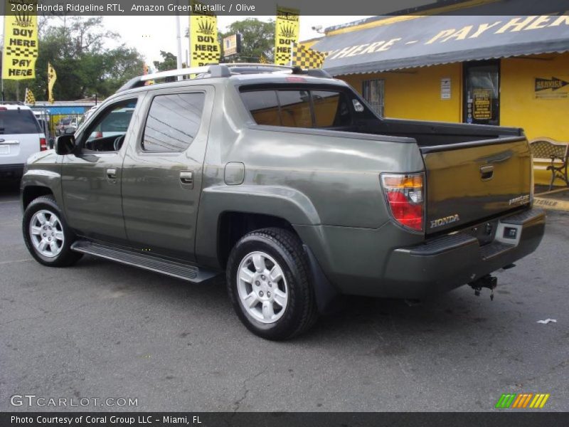 Amazon Green Metallic / Olive 2006 Honda Ridgeline RTL