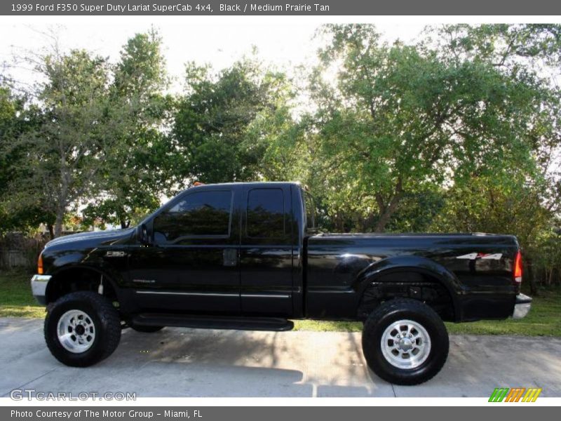 Black / Medium Prairie Tan 1999 Ford F350 Super Duty Lariat SuperCab 4x4
