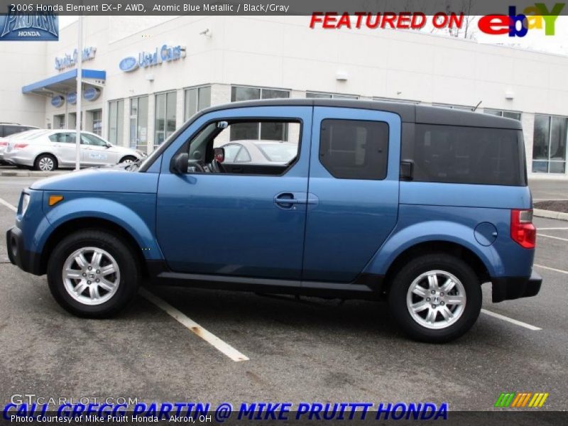 Atomic Blue Metallic / Black/Gray 2006 Honda Element EX-P AWD