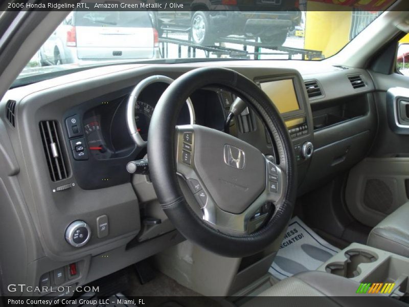 Amazon Green Metallic / Olive 2006 Honda Ridgeline RTL