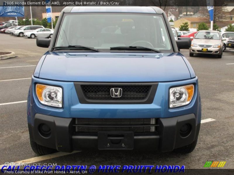 Atomic Blue Metallic / Black/Gray 2006 Honda Element EX-P AWD