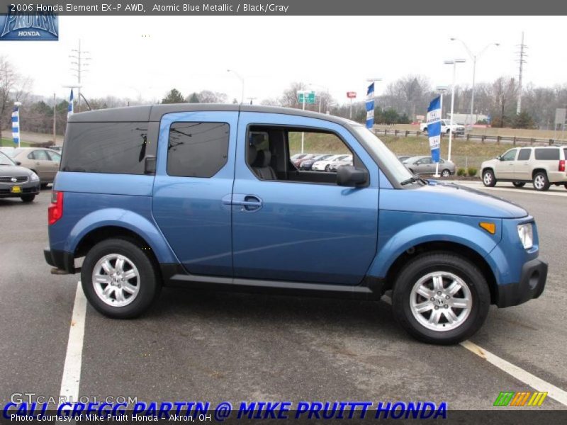 Atomic Blue Metallic / Black/Gray 2006 Honda Element EX-P AWD
