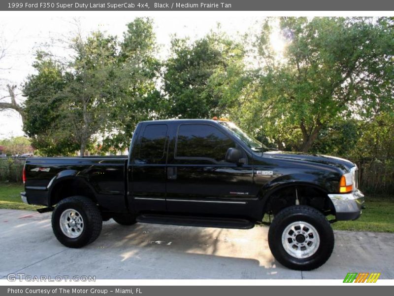 Black / Medium Prairie Tan 1999 Ford F350 Super Duty Lariat SuperCab 4x4