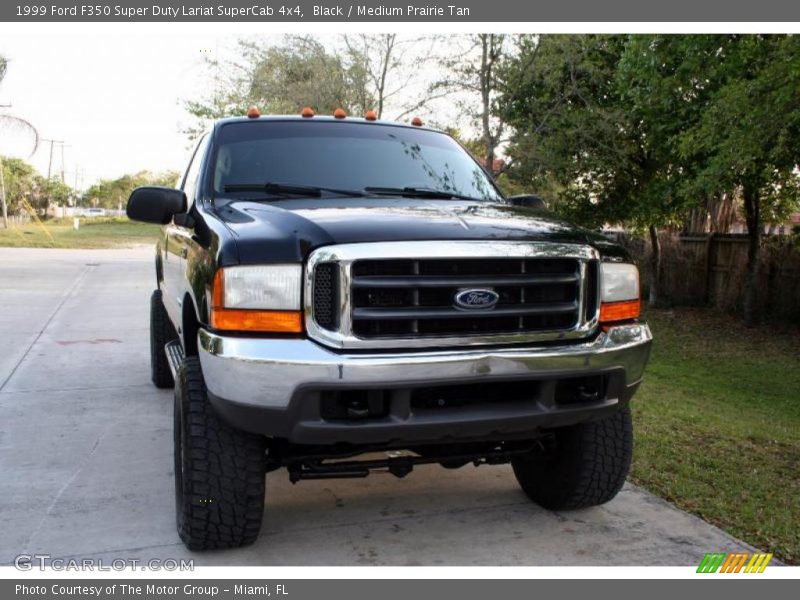 Black / Medium Prairie Tan 1999 Ford F350 Super Duty Lariat SuperCab 4x4