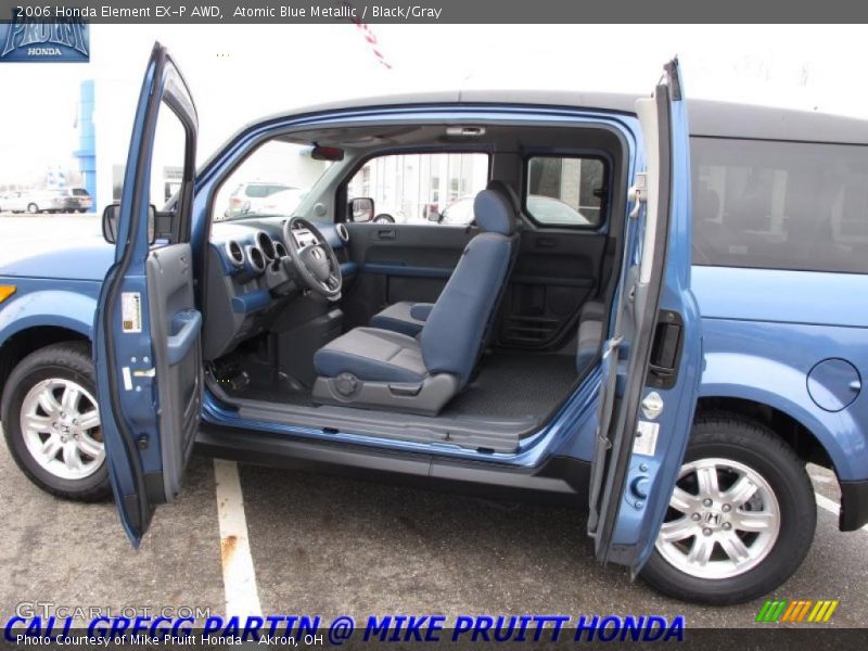 Atomic Blue Metallic / Black/Gray 2006 Honda Element EX-P AWD