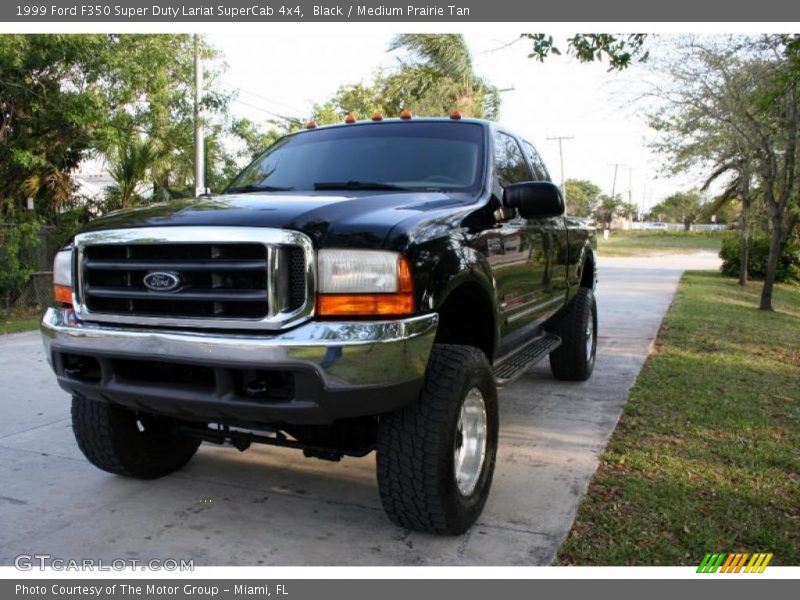 Black / Medium Prairie Tan 1999 Ford F350 Super Duty Lariat SuperCab 4x4