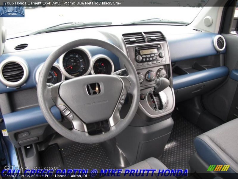 Atomic Blue Metallic / Black/Gray 2006 Honda Element EX-P AWD