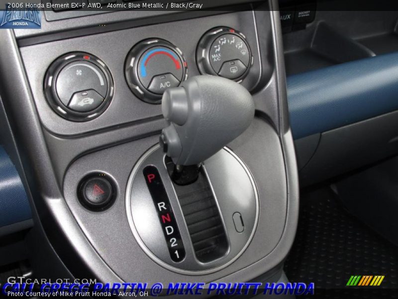 Atomic Blue Metallic / Black/Gray 2006 Honda Element EX-P AWD