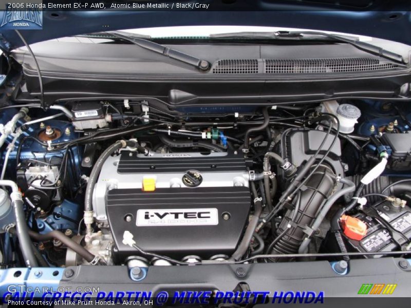 Atomic Blue Metallic / Black/Gray 2006 Honda Element EX-P AWD
