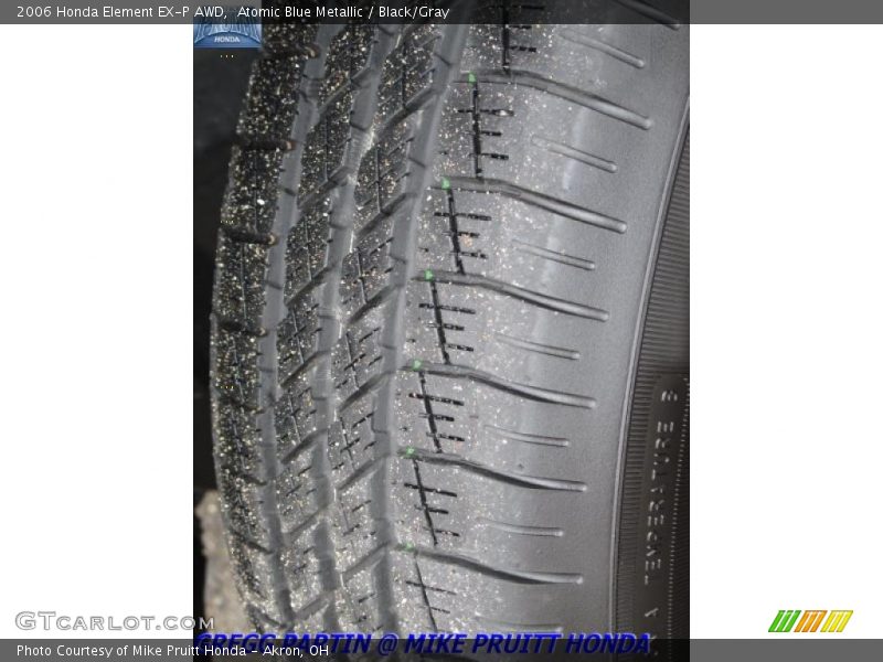 Atomic Blue Metallic / Black/Gray 2006 Honda Element EX-P AWD