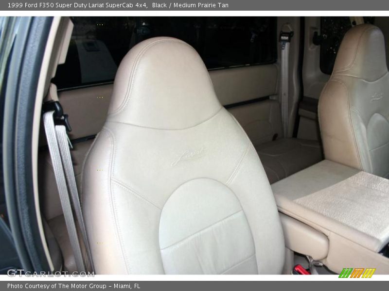 Black / Medium Prairie Tan 1999 Ford F350 Super Duty Lariat SuperCab 4x4