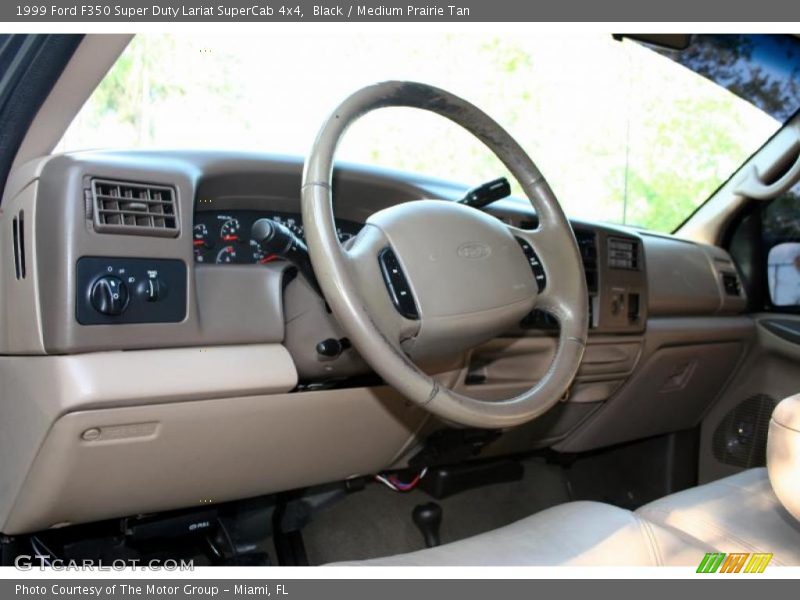 Black / Medium Prairie Tan 1999 Ford F350 Super Duty Lariat SuperCab 4x4