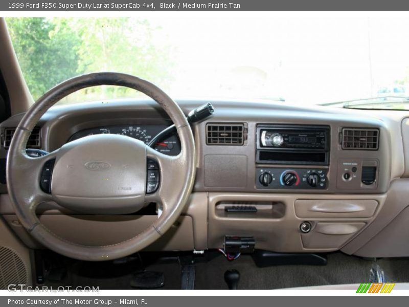 Black / Medium Prairie Tan 1999 Ford F350 Super Duty Lariat SuperCab 4x4