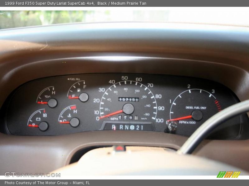 Black / Medium Prairie Tan 1999 Ford F350 Super Duty Lariat SuperCab 4x4