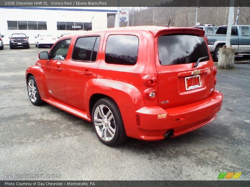 Victory Red / Ebony Black/Red 2008 Chevrolet HHR SS