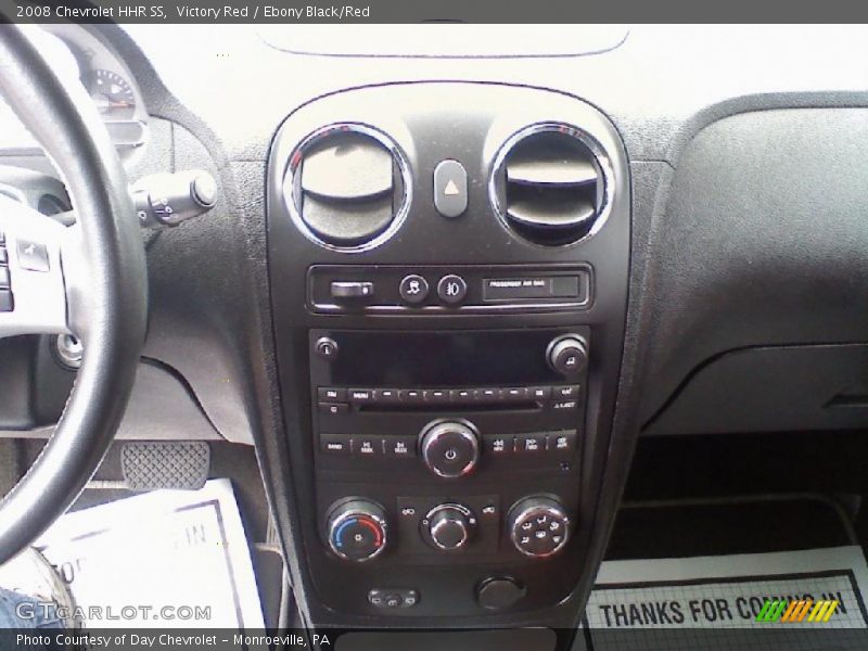 Victory Red / Ebony Black/Red 2008 Chevrolet HHR SS