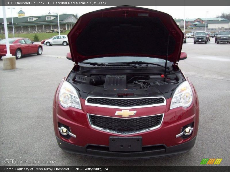 Cardinal Red Metallic / Jet Black 2010 Chevrolet Equinox LT